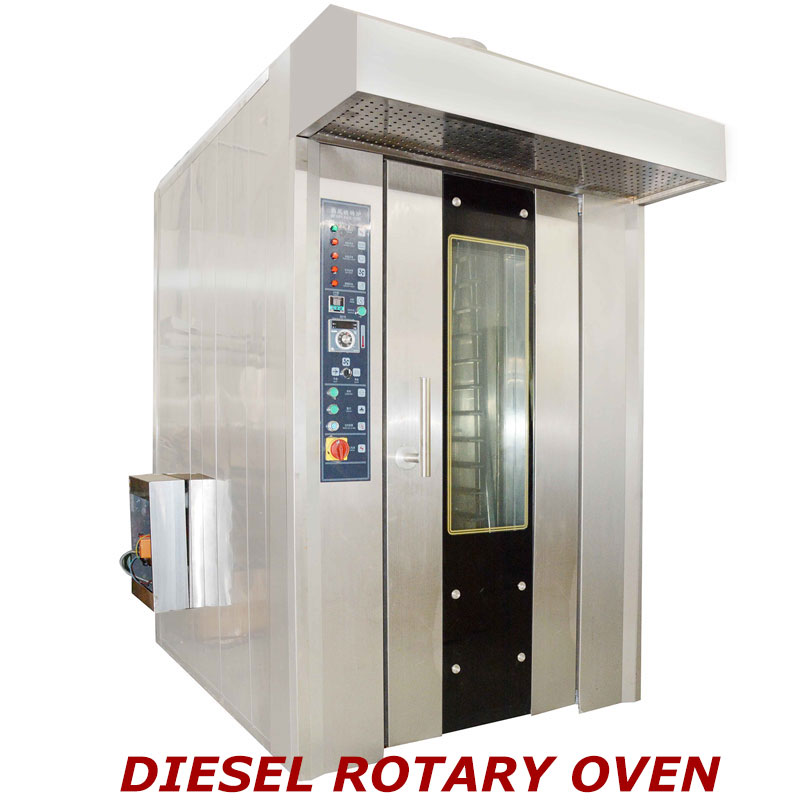 16 Trays Diesel Rotary Oven 
